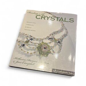 BOOK Beading With Crystals Beautiful Jewelry, Simple Techniques 36 Projects DIY